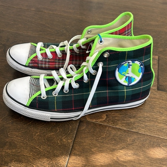 Converse Chuck Taylor All Star. High World Peace size 11.5 - Picture 4 of 7